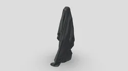 Walking Middle Eastern Woman - 3D People