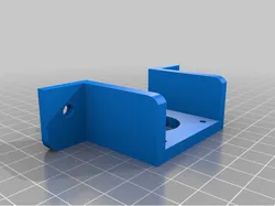 Y-Stepper mount with curved corners