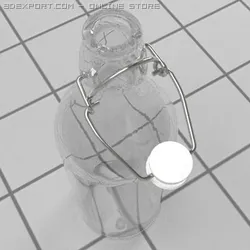 bottle with stopper