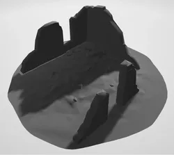 Buildings ruins Free 3D model