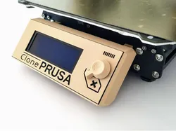 Clone Prusa Mk3 LCD cover, knob and supports
