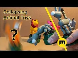 Collapsing Animal Toys Free 3D print model