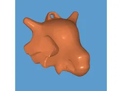 Cubone Keychain