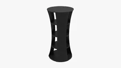 Estanteria Zero Uno Convex Free low-poly 3D model