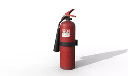 Fire Extinguisher Free low-poly 3D model