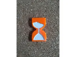Hourglass extruder visualizer
