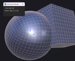 Interactive Retopo Free 3D model