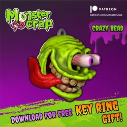 Key ring gift Free 3D model