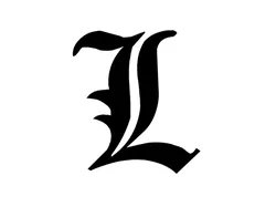 Logo du personnage L de Deatn Note