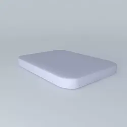 matress queen size colchão queen size Free 3D model