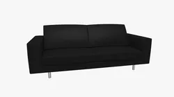 Polo - checkered sofa Free low-poly 3D model