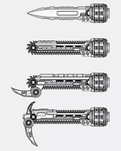 Project Bad Dog Weapons Upgrade For Naughty Smaller Knights Free 3D print model