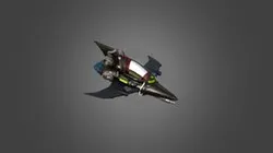 Sci-fi ship