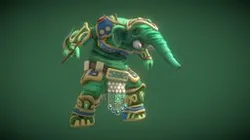 Sculptober Day 25: Oni