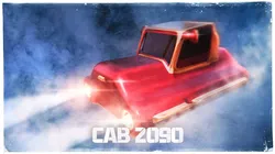 Simple Futuristic Cab 2090 Toy Car Free 3D print model