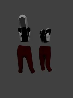 Sport look Free 3D model