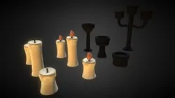 Stylised Candles