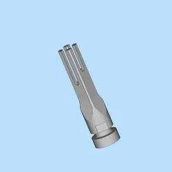 168 CCL Tactical Hunting Muzzle Brake - 8 (Digital 3D Model)