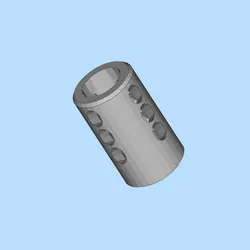 173 CCL Tactical Hunting Muzzle Brake - 13 Digital 3D Model