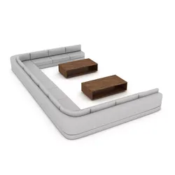 3D sofa 3d model 08 Low-poly 3D model