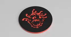 BEHOLDER THEMED DICE TRAY, 7 POCKETS