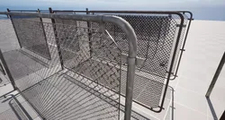 construction fences Low-poly 3D model