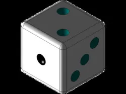 Dado simples / Simple dice
