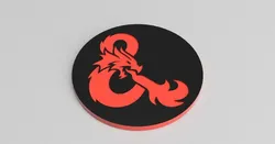DRAGON THEMED DICE TRAY, 7 POCKETS