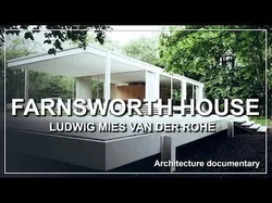 Farnsworth house - Mies van der Rohe - Cinema 4d - Corona render 3D model