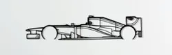 Formula 1 Racecar V3 Silhouette