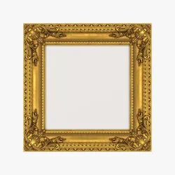 Frame picture gold v5 3D model