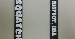 Gone Squatchin', Bigfoot License Plate Frame