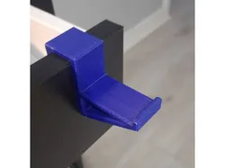 Hook for headphones for Ikea table (Micke, Alex) + parametric model