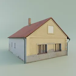House Low-poly 3D model