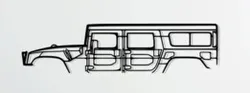 Hummer H1 Silhouette