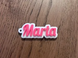 Llavero Marta - Modelo de impresión 3D gratuito