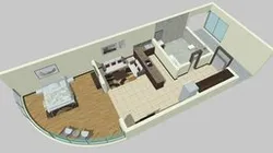 LUXURY-ONE BED APT.870 Sq.ft