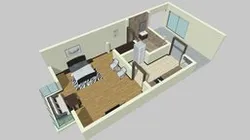 LUXURY-STUDIO-ONE BED APT.570 Sq.ft