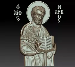 Mark the Evangelist 3D model