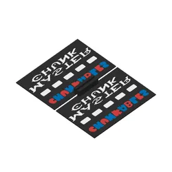 Master Chunk Multicolor Nameplates and Backer