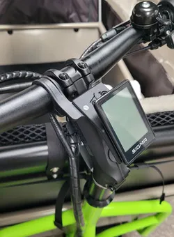 Sigma EOX1200 bracket to reposition the display on the Radkutsche Rapid