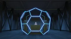 Soccer Ball DJ Booth 3D model