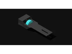 Sovol SV07 Plus Front Camera Mount is a no-screws needed, slide on camera mount.