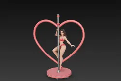 Test Models STL تنزيل - bailarina teste - Diamond3D