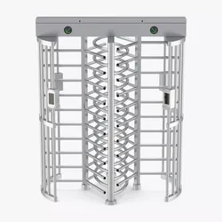Turnstile Dual Gate Full Height 3D model