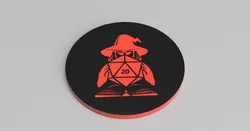 WIZARD THEMED DICE TRAY, 7 POCKETS