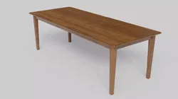 Wooden Table 3D model