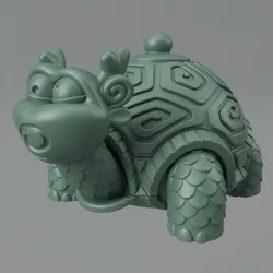 Zenless Zone Zero Suibian Temple Divination Toy Turtle Figurine. Video game, props, cosplay