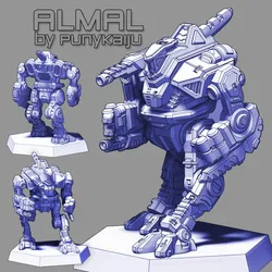 Almal (Pose1) - by PunyKaiju