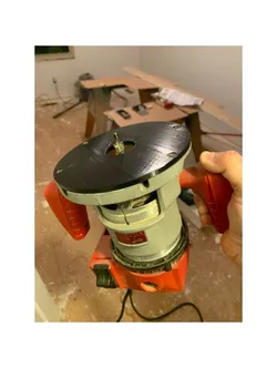 Base Plate for Six Inch Milwaukee Router